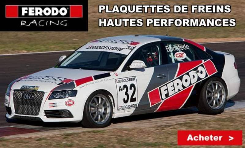 Plaquettes de freins sport et compétition FERODO Racing